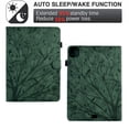 thumbnail image 2 of GSFY Case for 2024 iPad Air 11 Inch 6th Gen (M2), Smart PU Leather Wallet Stand Protective Shell Auto Sleep Wake for iPad Air 11 6th/ iPad Air 10.9 4th &5th/ iPad Pro 11 (2018-2022), Green TREE, 2 of 8