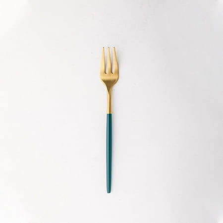 

304 Creative minimalist stainless steel knife and fork spoon gold spoon and fork set korean kitchen supplies dinnerware set