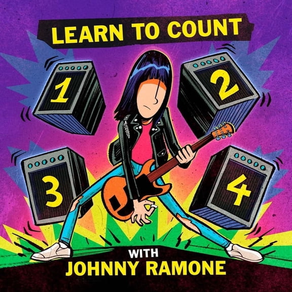 Learn to Count 1-2-3-4 with Johnny Ramone, (Board Book)