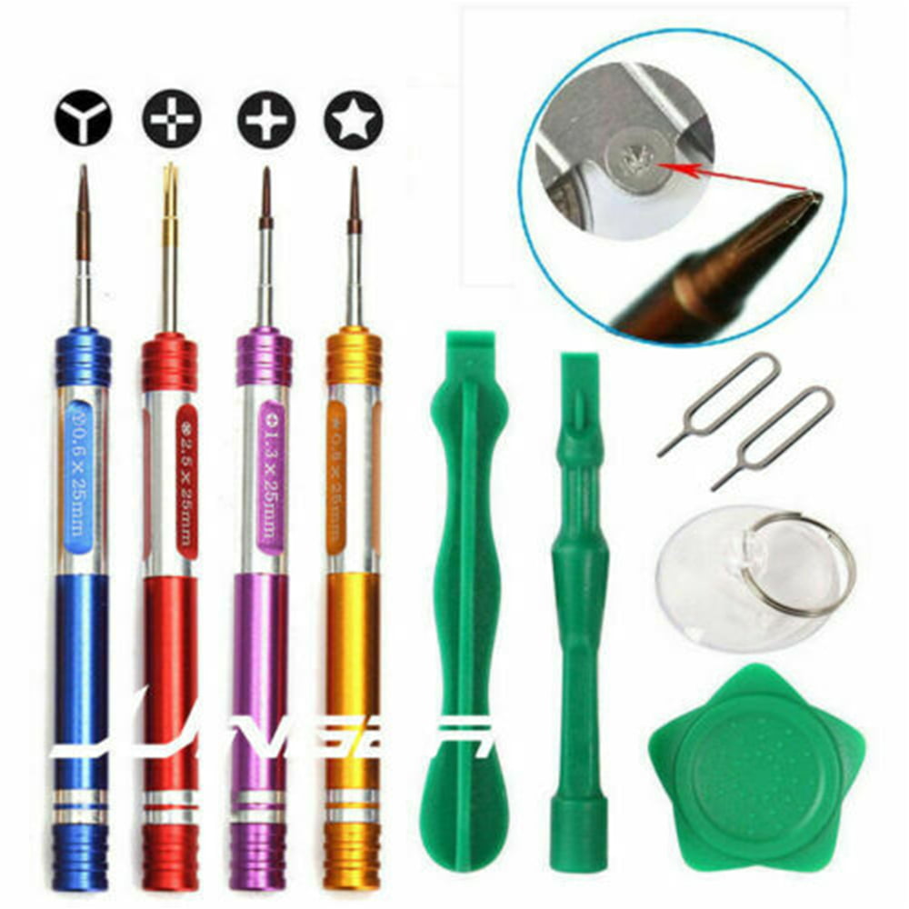 Cell Phone Repair Opening Pry Tools Screwdriver Kit Set iPhone 6 7 8 X XR XS 11 