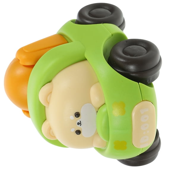 FRCOLOR Portable Car Toy Cartoon Kids Inertia Car Children Toy Interesting Toy Car Plaything