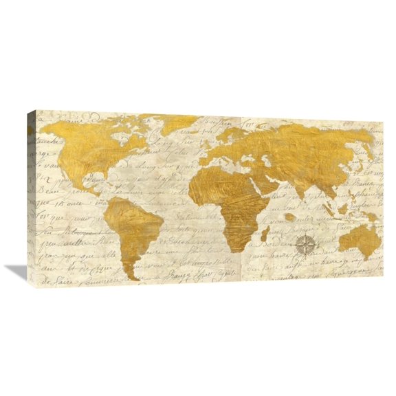 Global Gallery Joannoo,'Geo I' Stretched Canvas Artwork