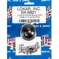 thumbnail image 5 of Lokar SK-6921 LOCSK-6921 KNOB; WITH PLAIN PUSH BUTTON FOR LOKAR SHIFTER;2IN. SOLID STYLE; BLACK FINISH, 5 of 5