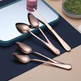 ReaNea Rose Gold Grapefruit Spoon Stainless Steel Cutlery Set of 5