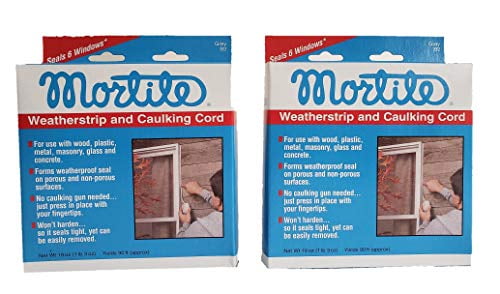 Frost King Indoor & Outdoor B2 Mortite Caulking Cord 19-Ounce 90-Foot Long Grey 1 