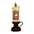thumbnail image 2 of 110ml Christmas Snow Lantern Candle Battery Operated Snow Candles Flameless Christmas Candle Elegant Snow Lighted Candle, 2 of 6
