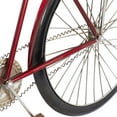 thumbnail image 5 of DecMode Vintage Metal Bicycle Wall Décor with Metallic Red Color Frame, 36"W x 19"H, 5 of 13