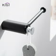 thumbnail image 5 of Kibi USA Bathroom Hardware Accessory Wall Mounted Tissue Holder with Hook Chrome White Chrome Finish, 5 of 5