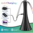 thumbnail image 5 of Fly Fans for Tables Rechargeable, Flies Fan USB, Fly Repellent Outdoor Patio to Keep Bugs Away by Soft Blades, Food Fans for Camping, Picnic, Fishing, 6PCS, 5 of 5