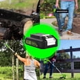 thumbnail image 3 of 2Pack Replacement Green-works 24V Lithium Battery 4.0Ah 29842 29852 29322 BAG709 BAG710 20352 22232 2508302, 3 of 6
