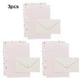 thumbnail image 4 of facefd Envelope Kawaii Writing Stationery Paper Letter Papers Lightweight Transparent Sealed Label Flower/Animal Envelopes Theme Party Type 3, 4 of 5