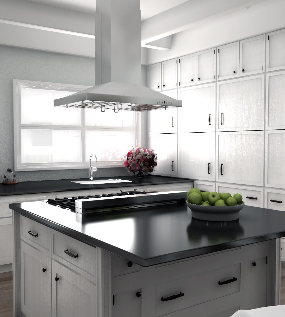 ZLine GL2IRD48 Remote Dual Blower Island Range Hood