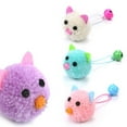 thumbnail image 2 of Jouet de Chat Peluche en Forme de Rat de Souris 1 Pièce avec Cloche Jouet Interactif pour Animaux de Compagnie, 2 of 7