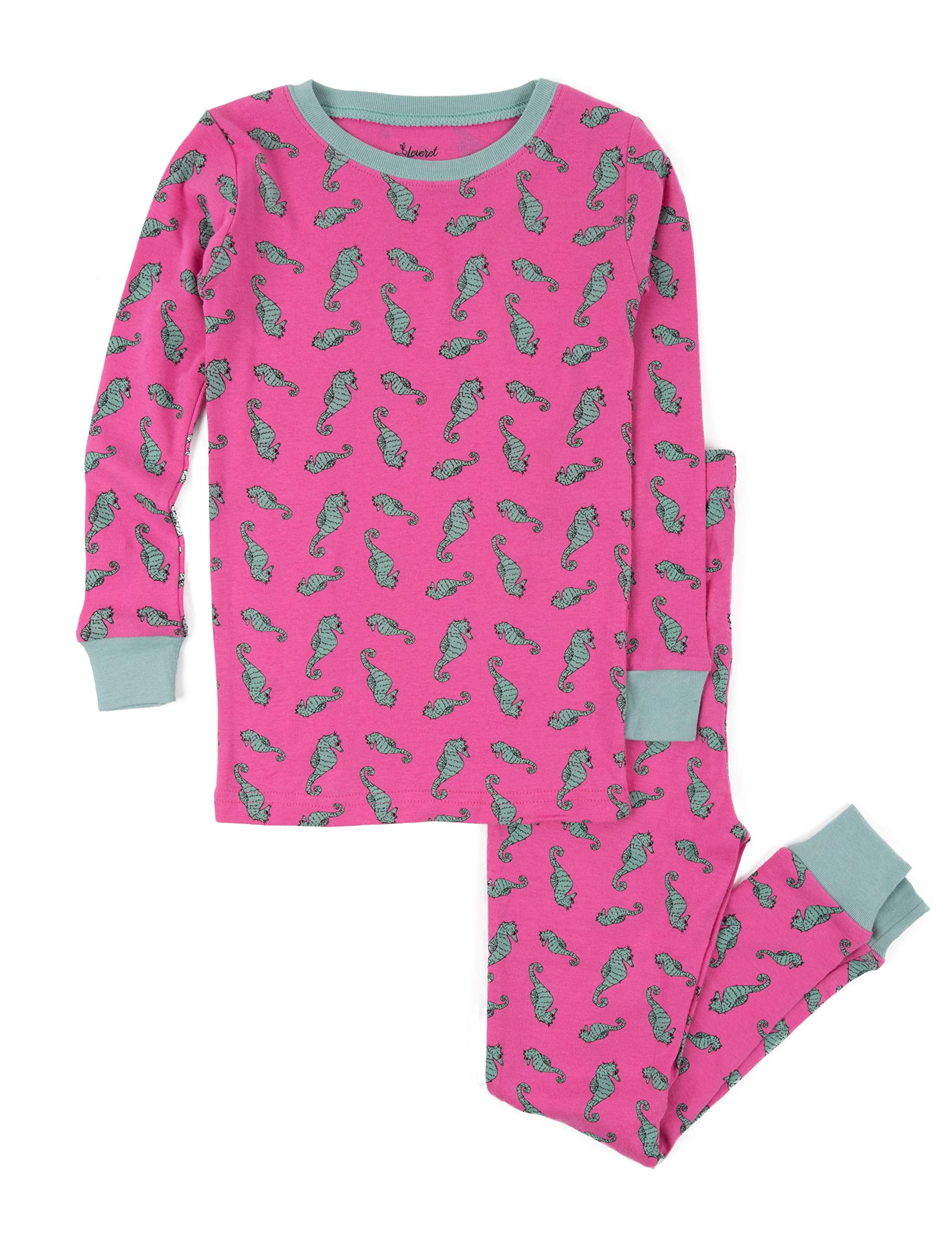 2-14 Y Leveret Bird Girls Matching Doll /& Kid 2 Piece Pajama 100/% Cotton