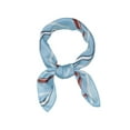 thumbnail image 1 of INSPIRE CHIC Foulards Carrés à Rayures pour Femmes Foulard de Tête Fichu Bleu Ciel, 1 of 5