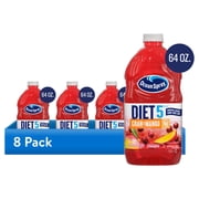 (8 pack) Ocean Spray® Diet Cran-Mango™ Cranberry Mango Juice Drink, 64 fl oz Bottle