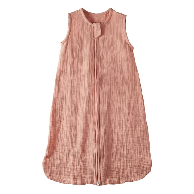 Nituyy Sac de Couchage pour Bébé, Turbulette Sans Manches à Col Rond avec Fermeture Éclair, Emmaillotage pour Nouveau-Né, Tout-Petit, Garçons, Filles