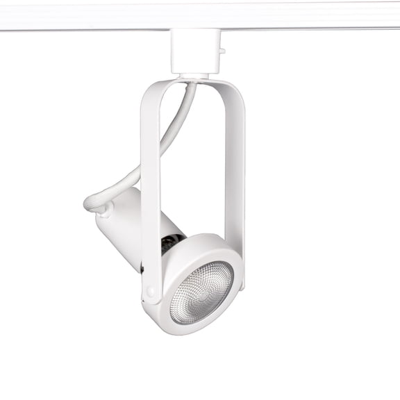 WAC Lighting TK-763 Aluminum L Track Line Voltage Track Head in White