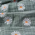 thumbnail image 2 of xiaxaixu Casual Style Sleeveless Daisy Pattern Round Neck Tie Up Romper, 2 of 8