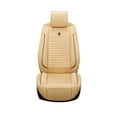 thumbnail image 4 of Leadwolf Car Seat Covers for Front Seats for FIAT for 500X 2016-Present Waterproof Soft Cushion Protector standard Beige 1PCS, 4 of 6