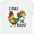 thumbnail image 4 of Inktastic Farmer I Rule the Roost Rooster Boys or Girls Toddler T-Shirt, 4 of 5
