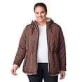 thumbnail image 2 of Free Country Women's Plus Size Switch It Up Cloud Lite Reversible Jacket Hickory 3X, 2 of 7