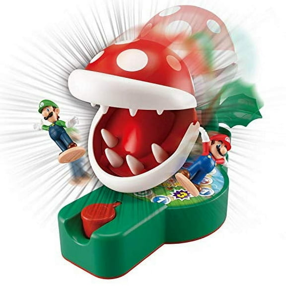 Epoch Games Super Mario Piranha Plant Escape! Collectible Action Figures ages4 