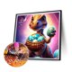 thumbnail image 2 of Pintura de diamante 5D DIY Kit de dinosaurio de taladro redondo completo Decoración del hogar (LP047) FLhrweasw Nuevo, 2 of 9