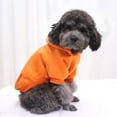 thumbnail image 3 of ZDWQFA Winter Dog Hoodie Sweatshirts with Pockets Warm Dog Clothes for Small Dogs Chihuahua Coat Clothing Puppy Cat Custume, 3 of 6