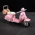 thumbnail image 4 of Modelo de Scooter Vespa YONGSHENG rosa coche de Motor de simulación Vintage, 4 of 4
