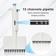 thumbnail image 3 of Digital Pipette 0.5ul-300ul Manually Adjustable Micropipette Variable Capacity, 3 of 6