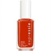 essie Expressie Quick Dry Nail Polish, Bolt & be Bold, Bright Red, 0.33 fl oz Bottle