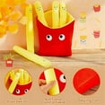 thumbnail image 2 of Food , Cute French Fry Plush Toy Stuffed Removable Plush, 2 of 5