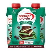 Premier Protein Shake, Winter Mint Chocolate Limited Time, 30g Protein, 11 Fl Oz, 4 Ct