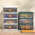 thumbnail image 3 of Storage Boxes Multi-layer Space Saving Plastic Large Capacity Desktop Storage Drawer for Bedroom, 3 of 8
