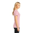 thumbnail image 3 of District Made Women's Perfect Weight V-Neck T-Shirt_Light Pink_XX-Large, 3 of 6