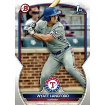 MLB 2023 Bowman Draft 1st Bowman Wyatt Langford BD-106
