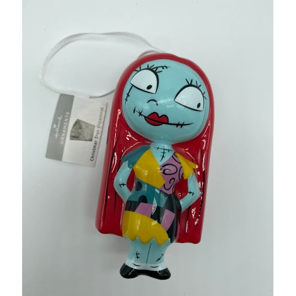 Hallmark Decoupage The Nightmare Before Christmas Sally Christmas Ornament New