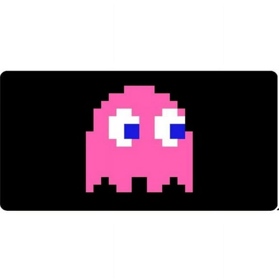 Pac-Man Pink Photo License Plate