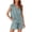 Mint Green, variant on Two Piece Short Sets for Women Sleeveless Matching Lounge Set V Neck Tops and Drawstring Shorts Summer Outfits