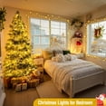 thumbnail image 5 of 300 LED White Christmas Lights Outdoor, 100ft Connectable Christmas Tree Lights Indoor Green Wire, 8 Modes Waterproof Twinkle String Lights Plug in for Wedding Party Xmas Decorations, 5 of 8