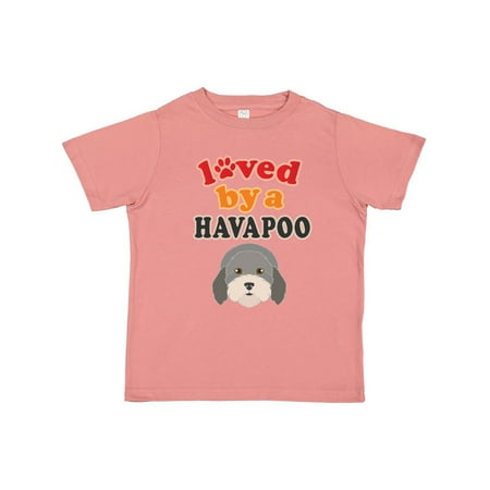 

Inktastic Havapoo Dog Poodle Havanese Gift Toddler Boy or Toddler Girl T-Shirt