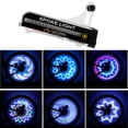 thumbnail image 2 of Agiferg 32 LED Signal de Roue de Moto Vélo Lumière de Rayon 21 Changements, 2 of 9