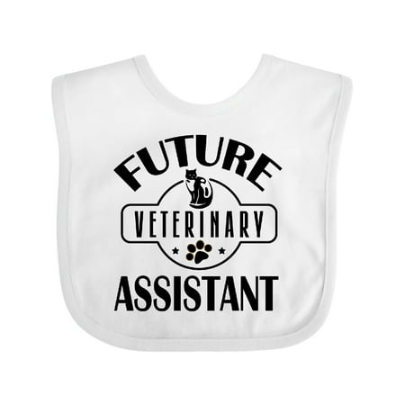 

Inktastic Vet Future Veterinary Assistant Gift Baby Boy or Baby Girl Bib