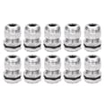 thumbnail image 1 of Unique Bargains 10PCS PG7 Metal Waterproof Connector Fastener Locknut Stuffing Cable Gland, 1 of 1