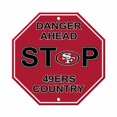 thumbnail image 3 of Fremont Die Consumer Products F90520 Styrene Stop Sign - Atlanta Falcons, 3 of 7
