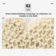 thumbnail image 4 of Cateissary Tiras de baño de sisal de 3 uds., práctico guante de baño duradero y cómodo, herramienta de ducha relajante, limpieza del hogar Juegos de accesorios de baño, 4 of 6
