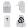 thumbnail image 7 of EINSKEY Baseball Cap with Neck Flap for Men, Waterproof Packable Sun Hat with Neck Cover (Light Grey), 7 of 7