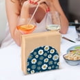 thumbnail image 3 of Yayeee Napkin Holder for Table Set of 2 Kitchen Paper Tissue Organization, Green Daisy Pattern, 3 of 8