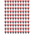 thumbnail image 2 of 100pcs Adjustable Irrigation Drippers Sprinklers 1/4 Inch Emitter Dripper Micro Drip Irrigation Sprinklers for Watering System, 2 of 7